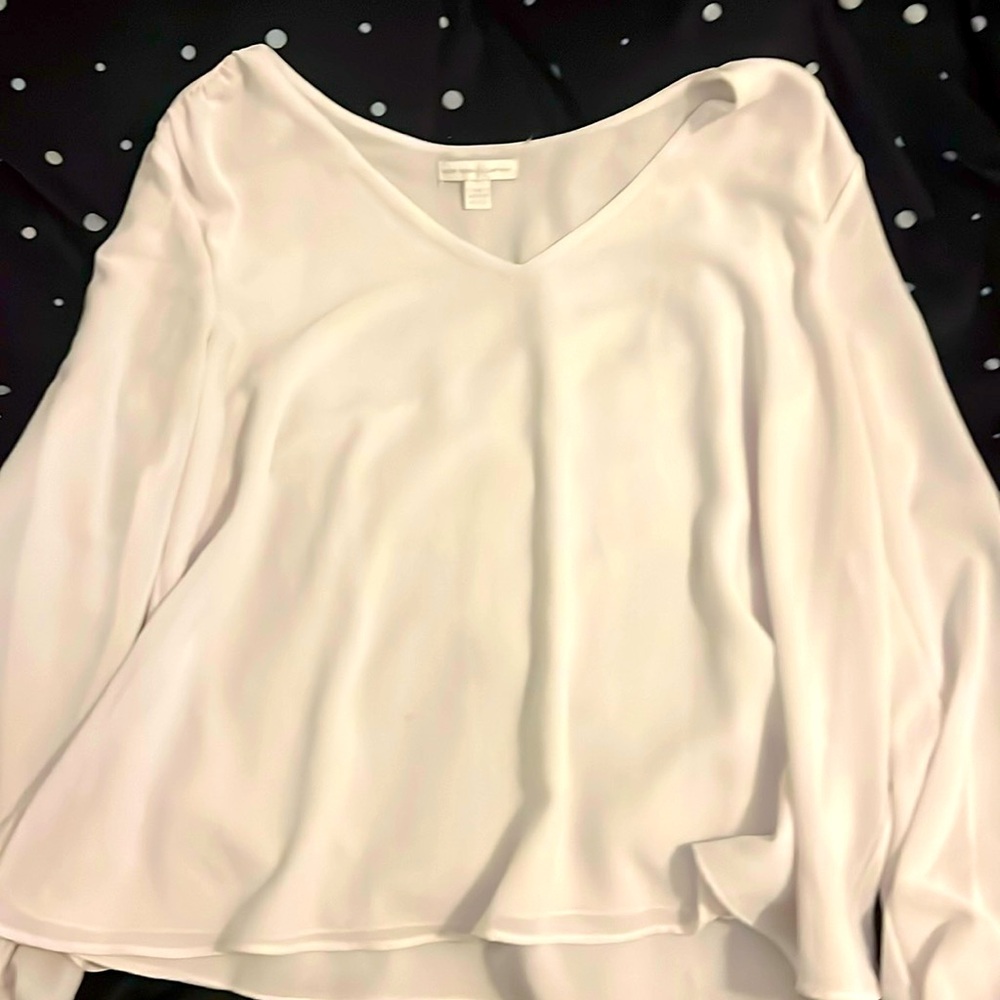 V neck short, long sleeve, open arms